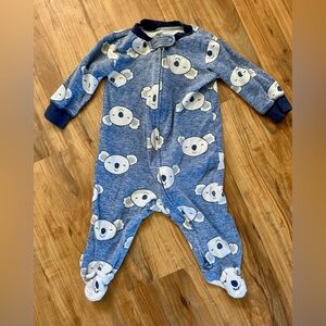 🦋Koala Print Footie